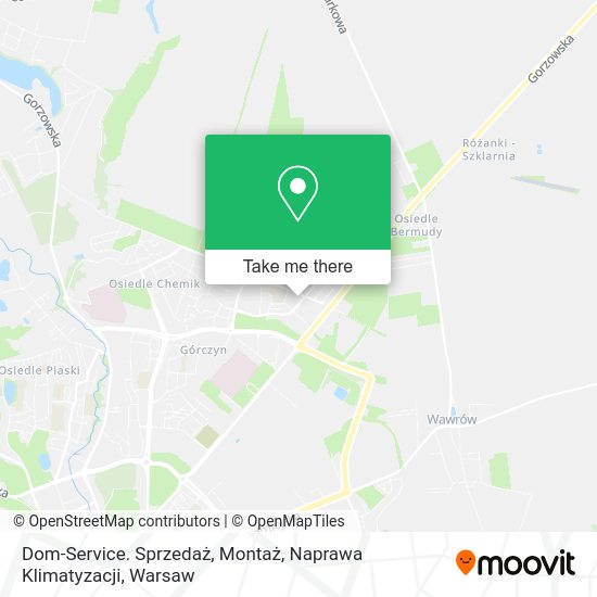 Dom-Service. Sprzedaż, Montaż, Naprawa Klimatyzacji map