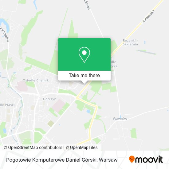 Карта Pogotowie Komputerowe Daniel Górski