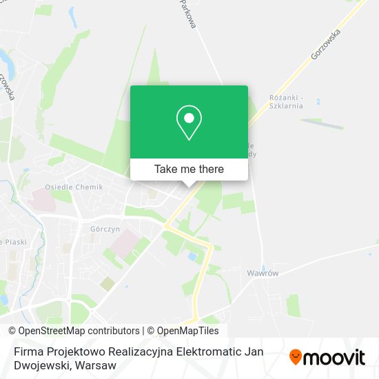 Firma Projektowo Realizacyjna Elektromatic Jan Dwojewski map