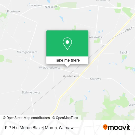 P P H u Morun Blazej Morun map