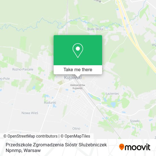 Przedszkole Zgromadzenia Sióstr Służebniczek Npnmp map