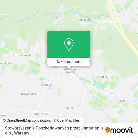 Карта Stowarzyszenie Poszkodowanych przez Jantur sp. z o.o.