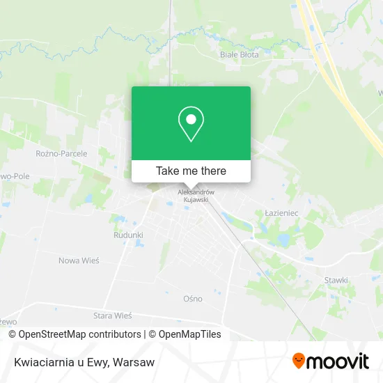 Карта Kwiaciarnia u Ewy