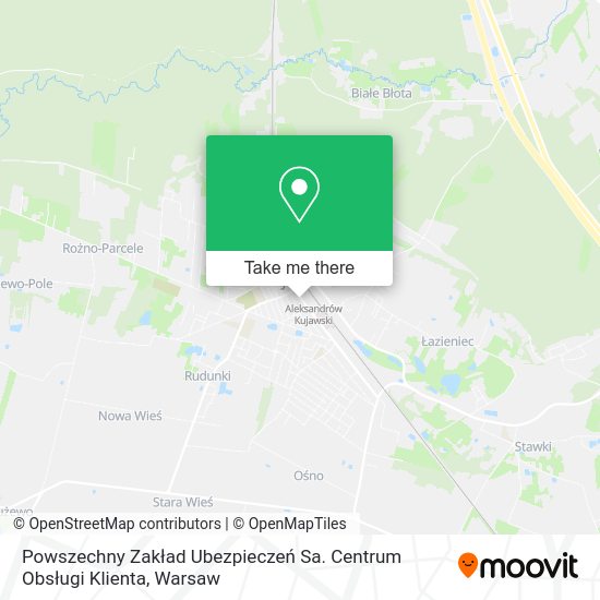 Powszechny Zakład Ubezpieczeń Sa. Centrum Obsługi Klienta map