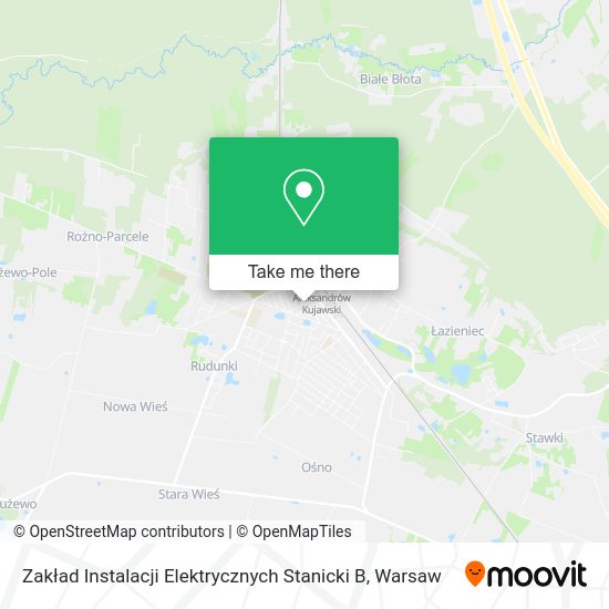 Zakład Instalacji Elektrycznych Stanicki B map