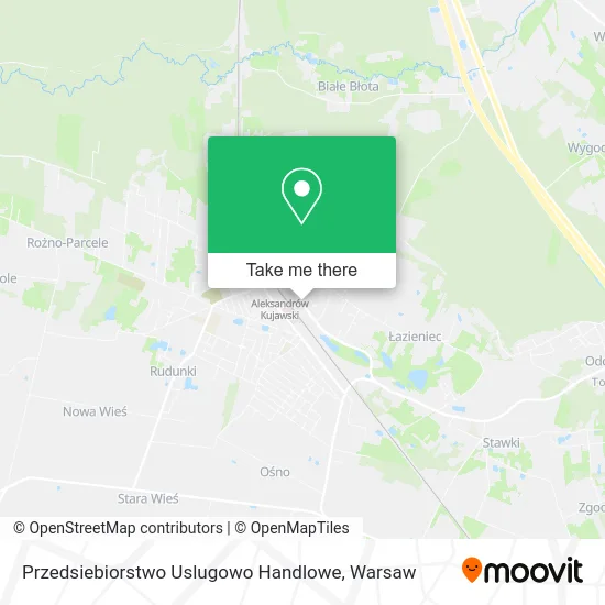 Карта Przedsiebiorstwo Uslugowo Handlowe