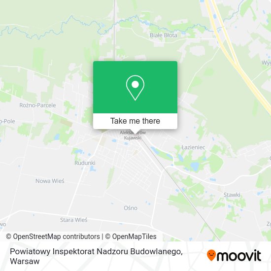 Powiatowy Inspektorat Nadzoru Budowlanego map