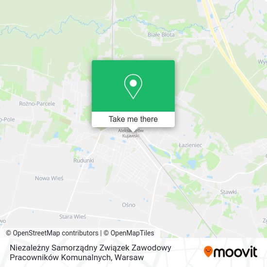 Niezależny Samorządny Związek Zawodowy Pracowników Komunalnych map