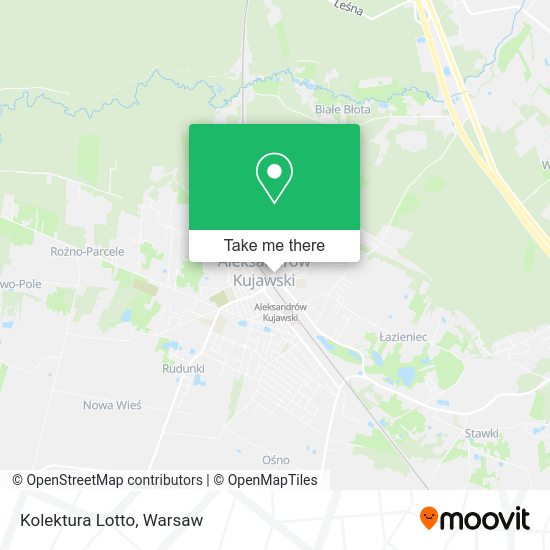 Kolektura Lotto map