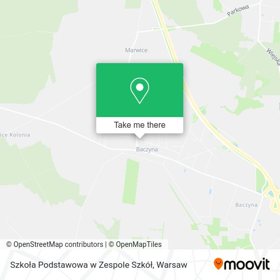 Szkoła Podstawowa w Zespole Szkół map