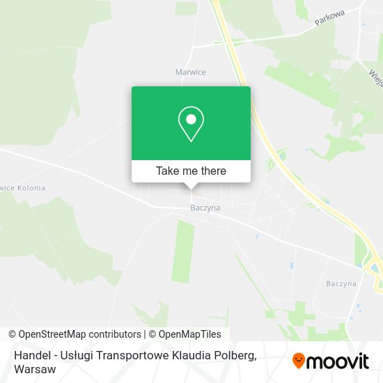 Handel - Usługi Transportowe Klaudia Polberg map