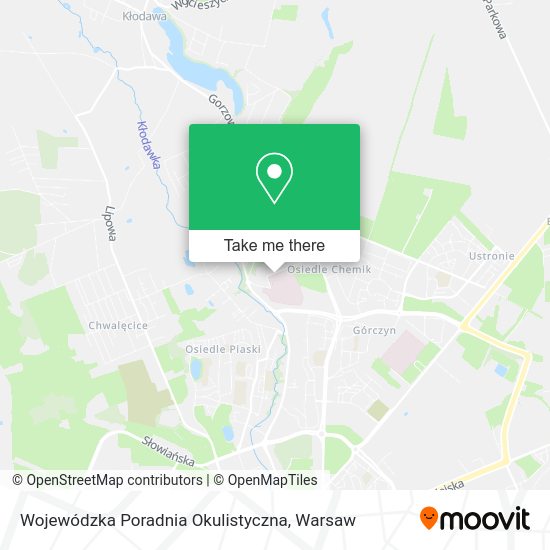 Wojewódzka Poradnia Okulistyczna map