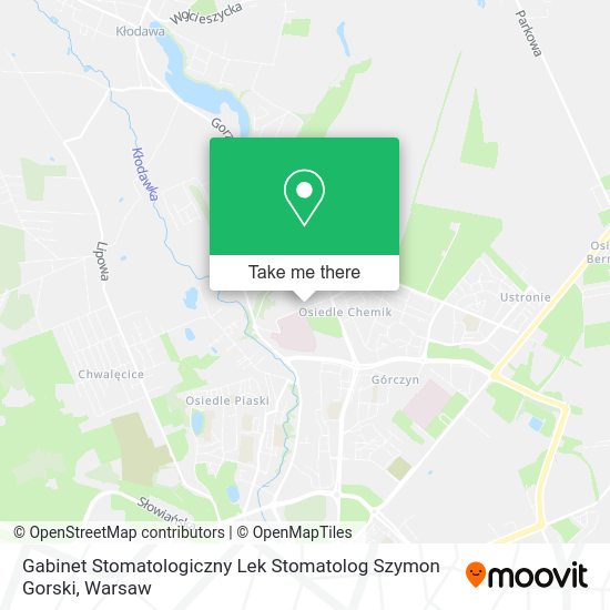 Gabinet Stomatologiczny Lek Stomatolog Szymon Gorski map