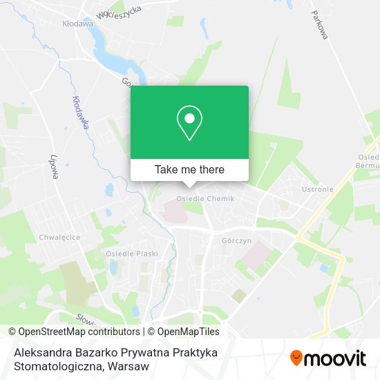 Aleksandra Bazarko Prywatna Praktyka Stomatologiczna map