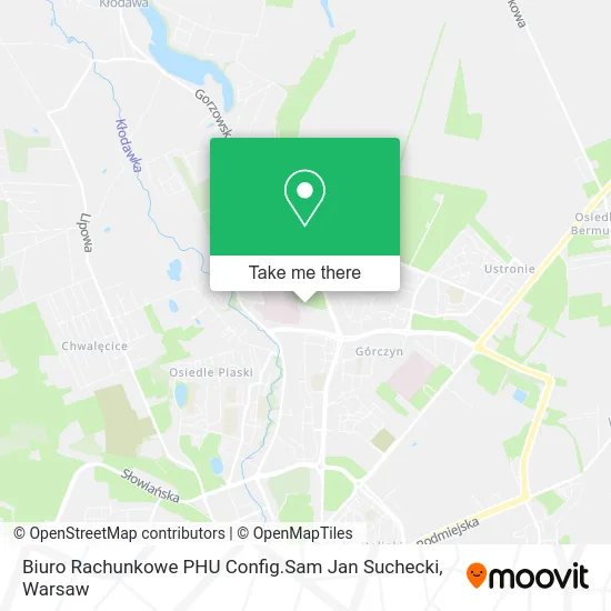 Карта Biuro Rachunkowe PHU Config.Sam Jan Suchecki