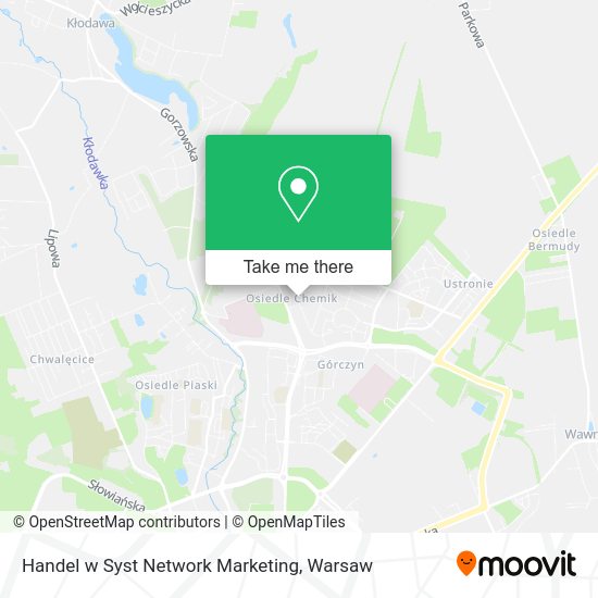 Handel w Syst Network Marketing map