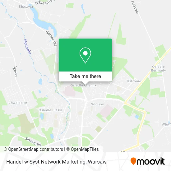 Карта Handel w Syst Network Marketing