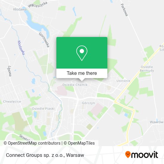 Карта Connect Groups sp. z o.o.