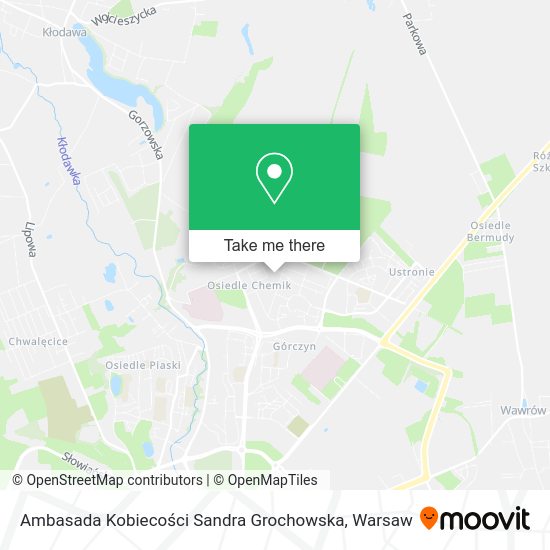 Ambasada Kobiecości Sandra Grochowska map