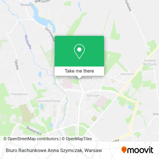 Biuro Rachunkowe Anna Szymczak map