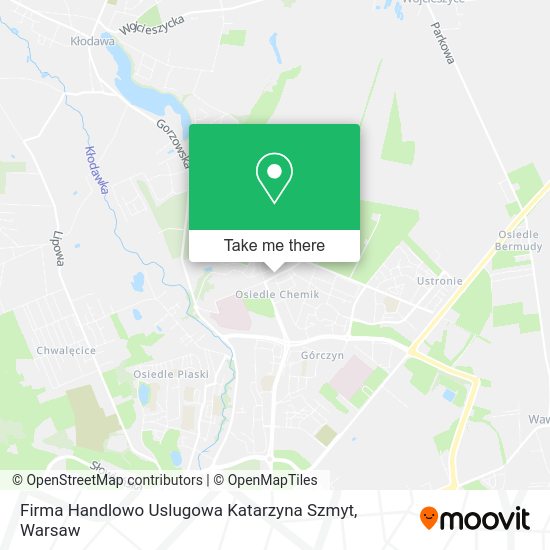 Firma Handlowo Uslugowa Katarzyna Szmyt map