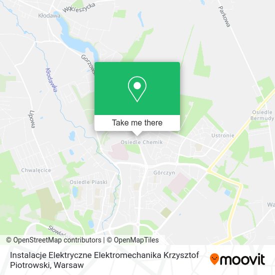 Instalacje Elektryczne Elektromechanika Krzysztof Piotrowski map