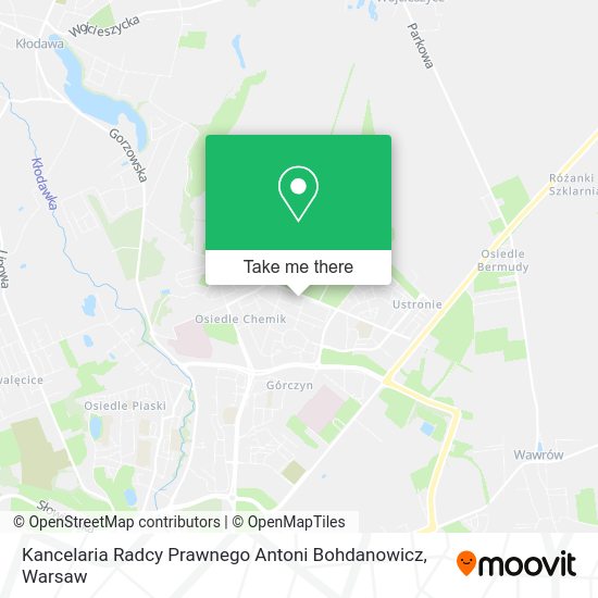 Kancelaria Radcy Prawnego Antoni Bohdanowicz map