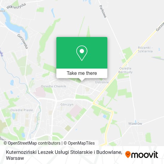 Kuternoziński Leszek Usługi Stolarskie i Budowlane map