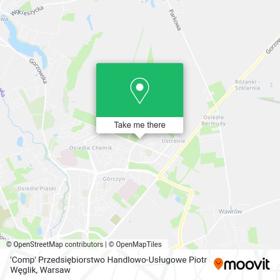 'Comp' Przedsiębiorstwo Handlowo-Usługowe Piotr Węglik map