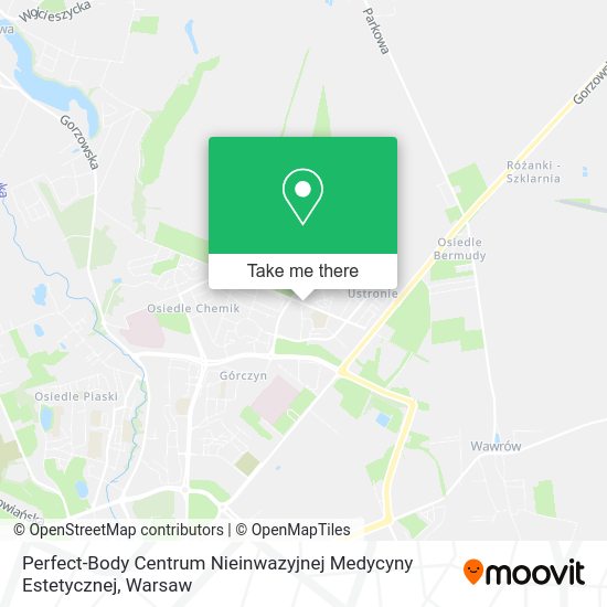 Perfect-Body Centrum Nieinwazyjnej Medycyny Estetycznej map