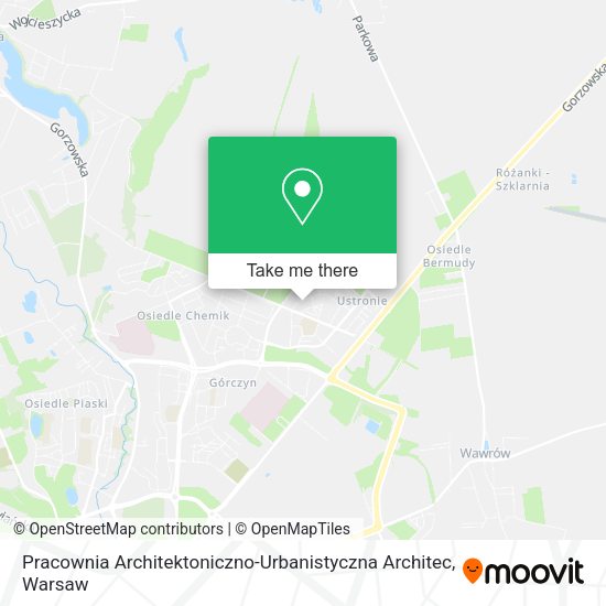 Pracownia Architektoniczno-Urbanistyczna Architec map