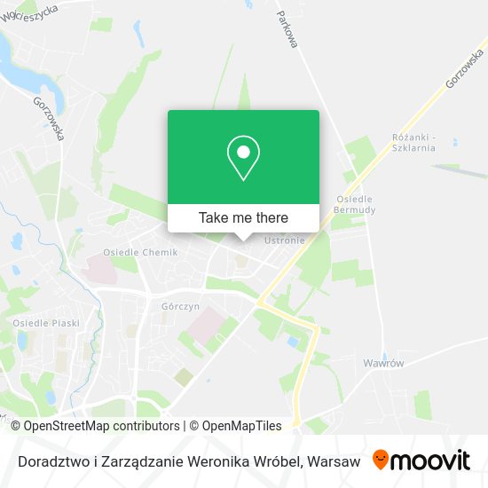 Doradztwo i Zarządzanie Weronika Wróbel map