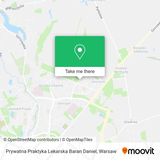 Prywatna Praktyka Lekarska Baran Daniel map