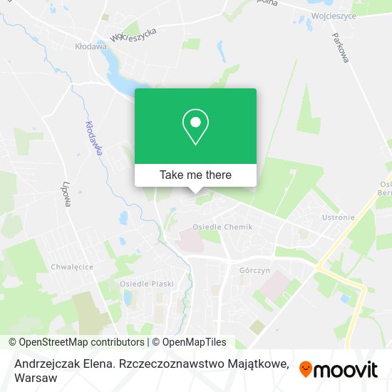 Andrzejczak Elena. Rzczeczoznawstwo Majątkowe map