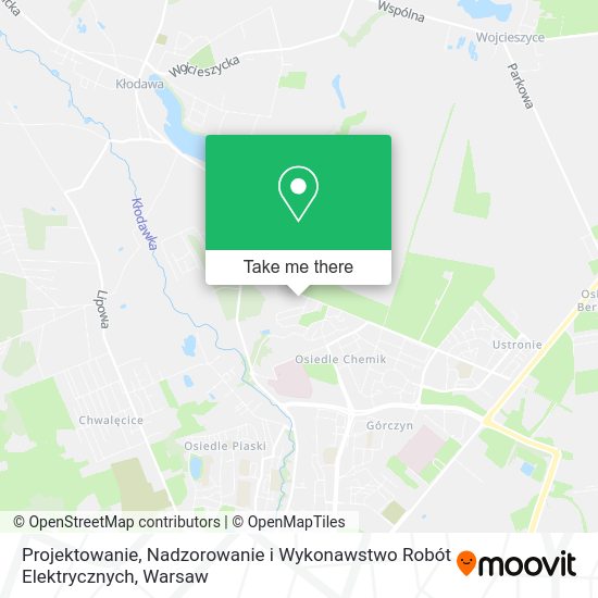 Projektowanie, Nadzorowanie i Wykonawstwo Robót Elektrycznych map