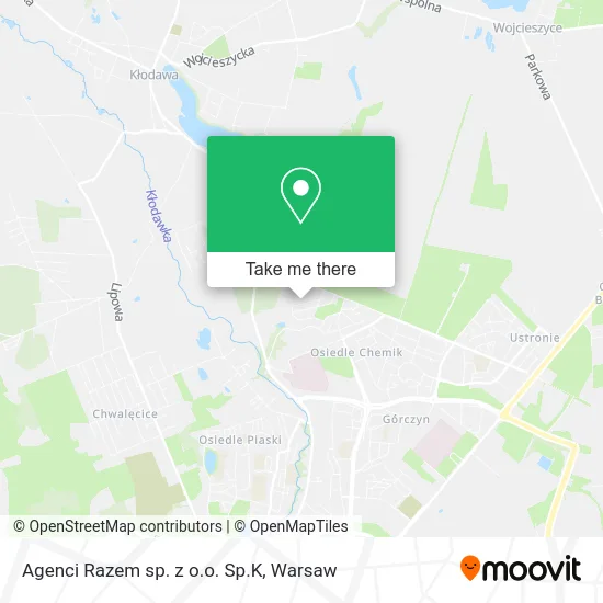 Agenci Razem sp. z o.o. Sp.K map