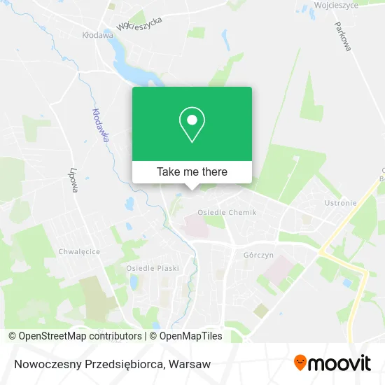 Nowoczesny Przedsiębiorca map