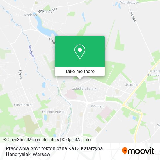 Pracownia Architektoniczna Ka13 Katarzyna Handrysiak map