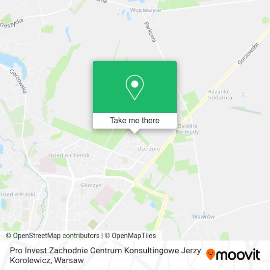 Pro Invest Zachodnie Centrum Konsultingowe Jerzy Korolewicz map