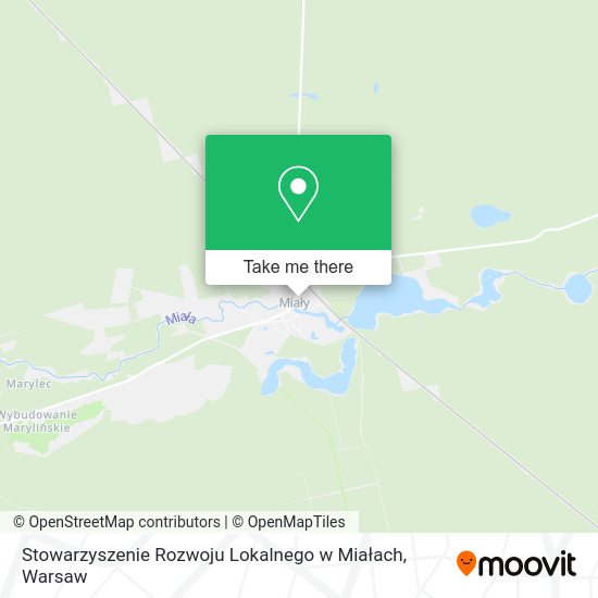 Stowarzyszenie Rozwoju Lokalnego w Miałach map