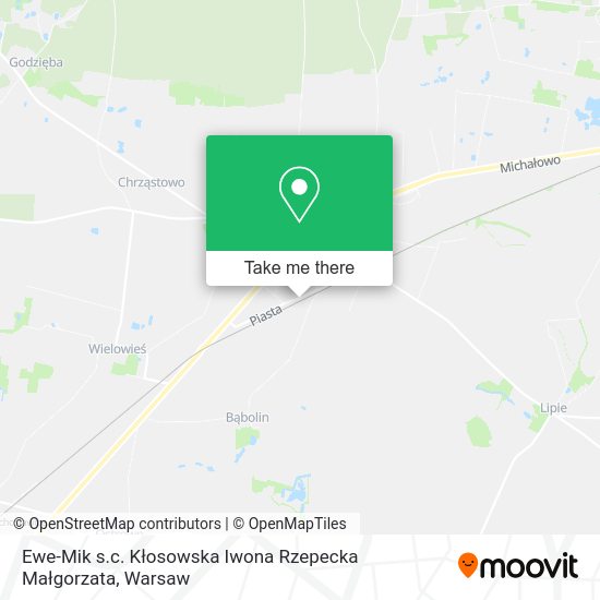 Ewe-Mik s.c. Kłosowska Iwona Rzepecka Małgorzata map