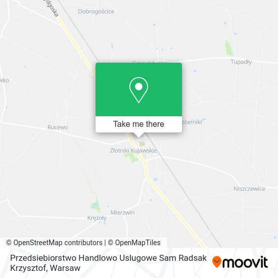 Przedsiebiorstwo Handlowo Uslugowe Sam Radsak Krzysztof map