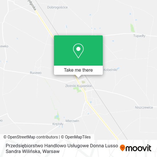 Przedsiębiorstwo Handlowo Usługowe Donna Lusso Sandra Wilińska map