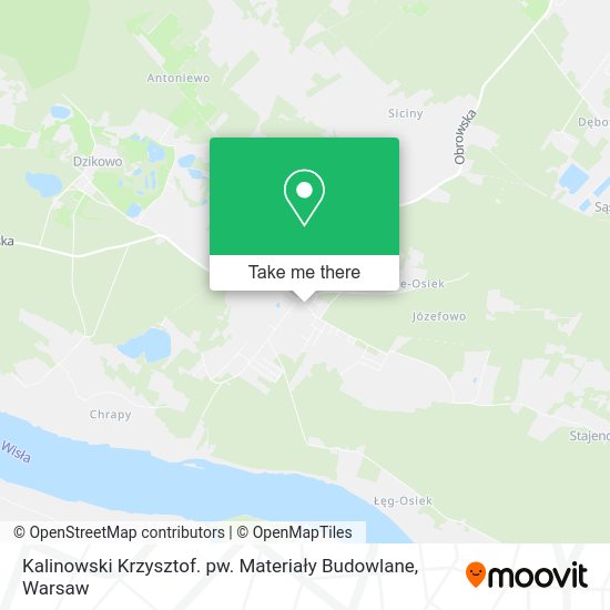 Kalinowski Krzysztof. pw. Materiały Budowlane map