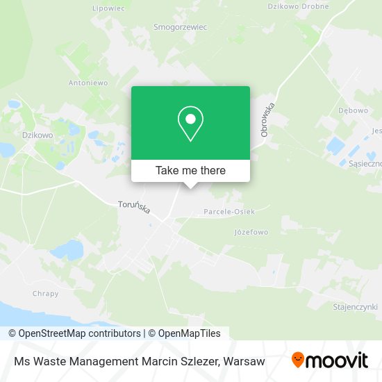 Ms Waste Management Marcin Szlezer map