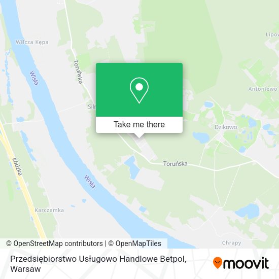 Przedsiębiorstwo Usługowo Handlowe Betpol map