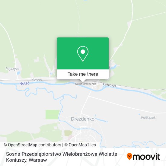 Sosna Przedsiębiorstwo Wielobranżowe Wioletta Koniuszy map