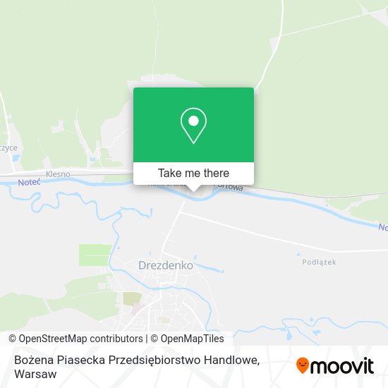 Bożena Piasecka Przedsiębiorstwo Handlowe map