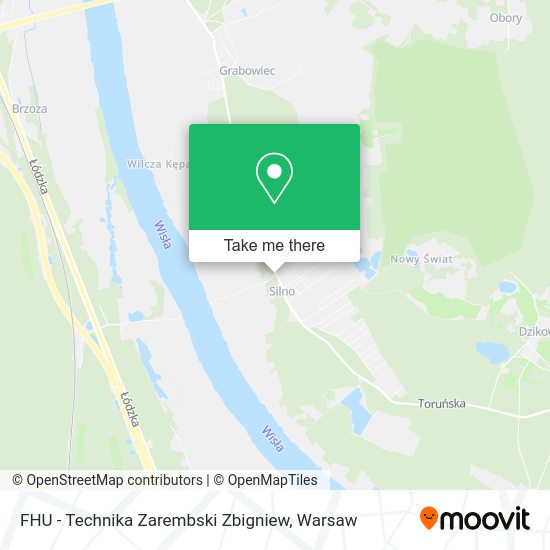 FHU - Technika Zarembski Zbigniew map