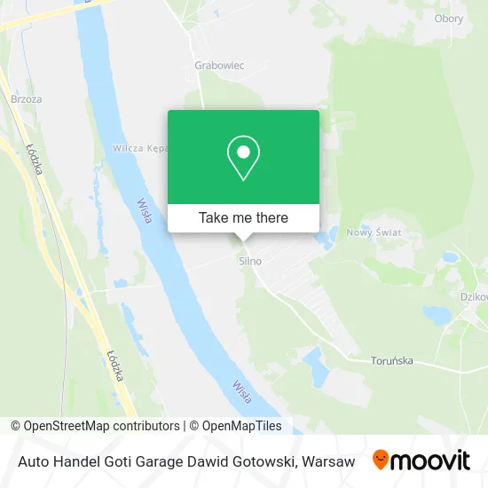 Карта Auto Handel Goti Garage Dawid Gotowski